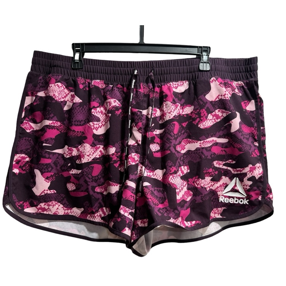 Reebok Purple Camo Running Shorts,‎ size XXL